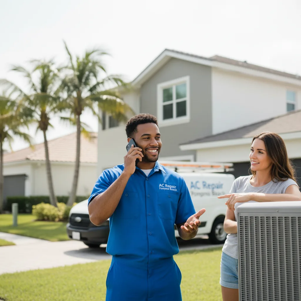 AC Repair Pompano Beach customer support in Gallant